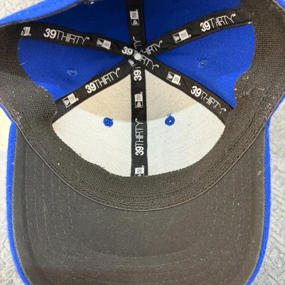 New Era Kansas City Royals MLB 39THIRTY Stretch Fit Hat Blue KC Baseball Cap
